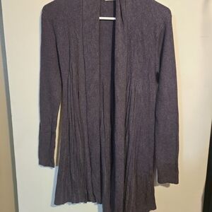 Elegant Women's Charcoal Cardigan